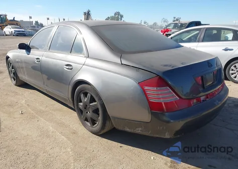 2004 Maybach 57 z USA, uszkodzony, nr VIN WDBVF78J64A000495